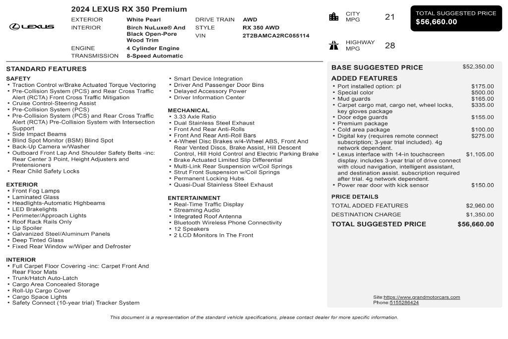 Lexus RX photo 3