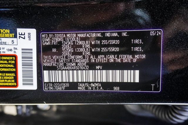 2024 Lexus TX TX 350 Premium AWD - 22993834 - 45