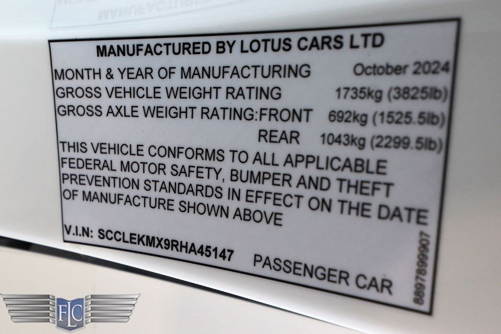 2024 Lotus Emira First Edition Coupe - 22942351 - 45