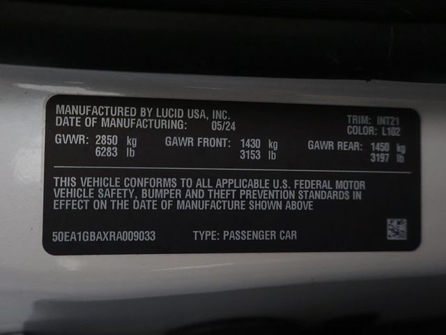 2024 Lucid Air Grand Touring AWD - 23028106 - 64