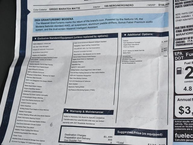 2024 Maserati GranTurismo Modena - 22948772 - 80