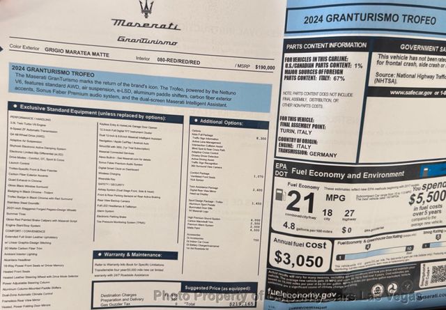 2024 Maserati GranTurismo TROFEO, $220K MSRP! - 22989777 - 53