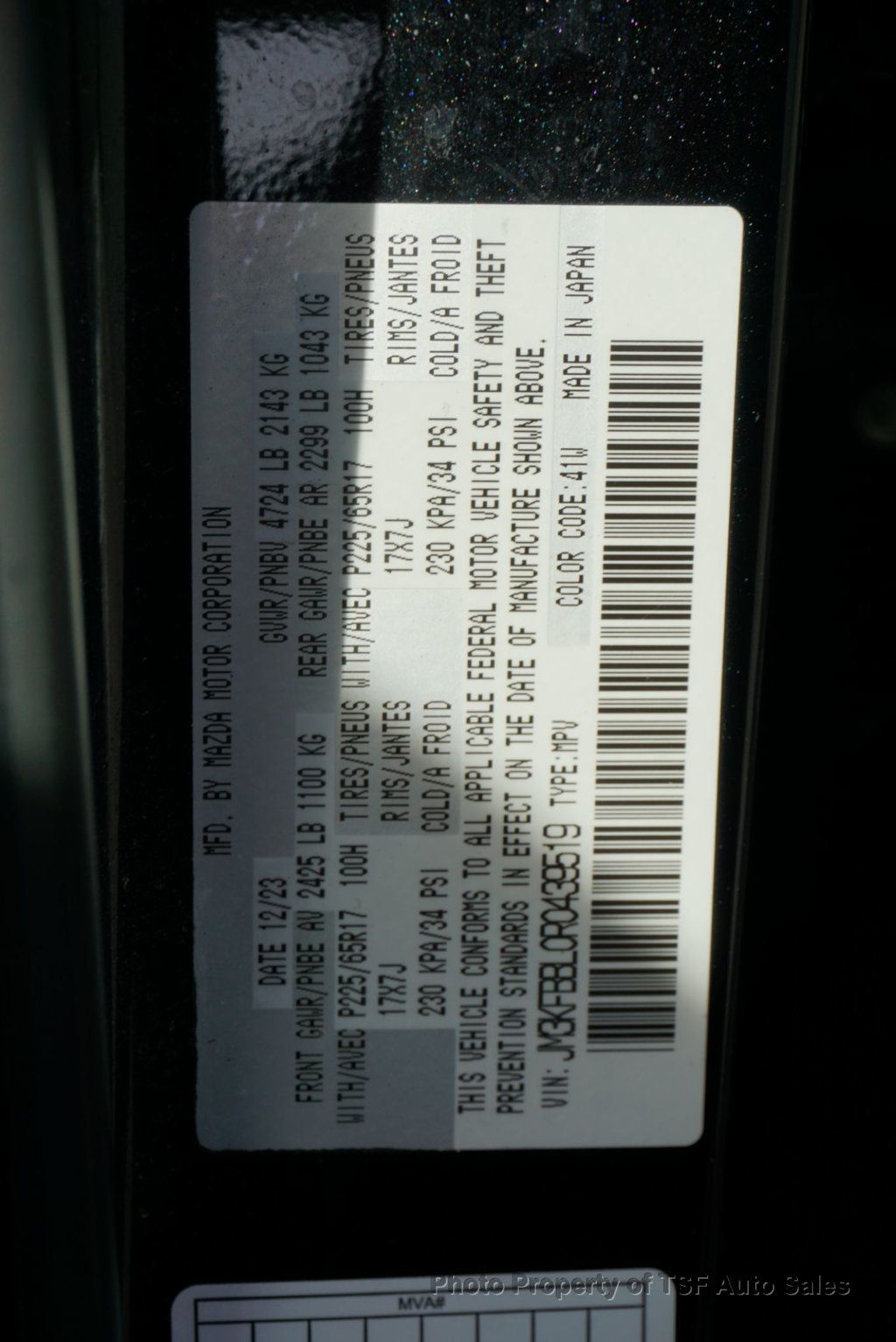 2024 Mazda CX-5 2.5 S Select Package AWD REAR CAMERA CARPLAY LEATHER HEATED SEAT - 22940509 - 33