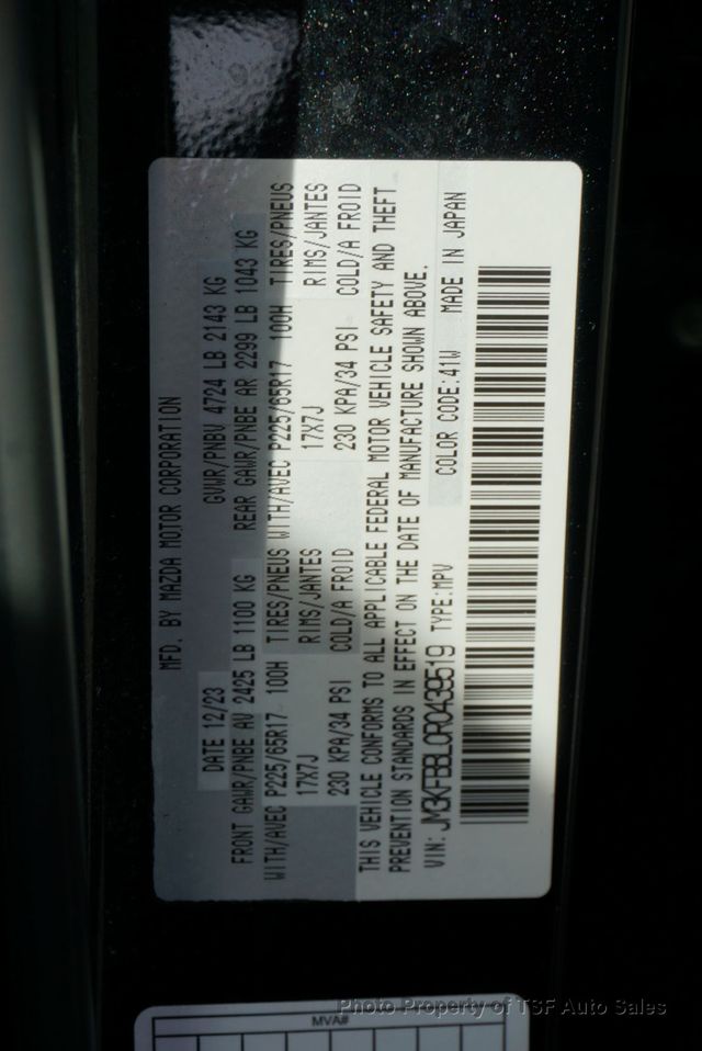 2024 Mazda CX-5 2.5 S Select Package AWD REAR CAMERA CARPLAY LEATHER HEATED SEAT - 22940509 - 33