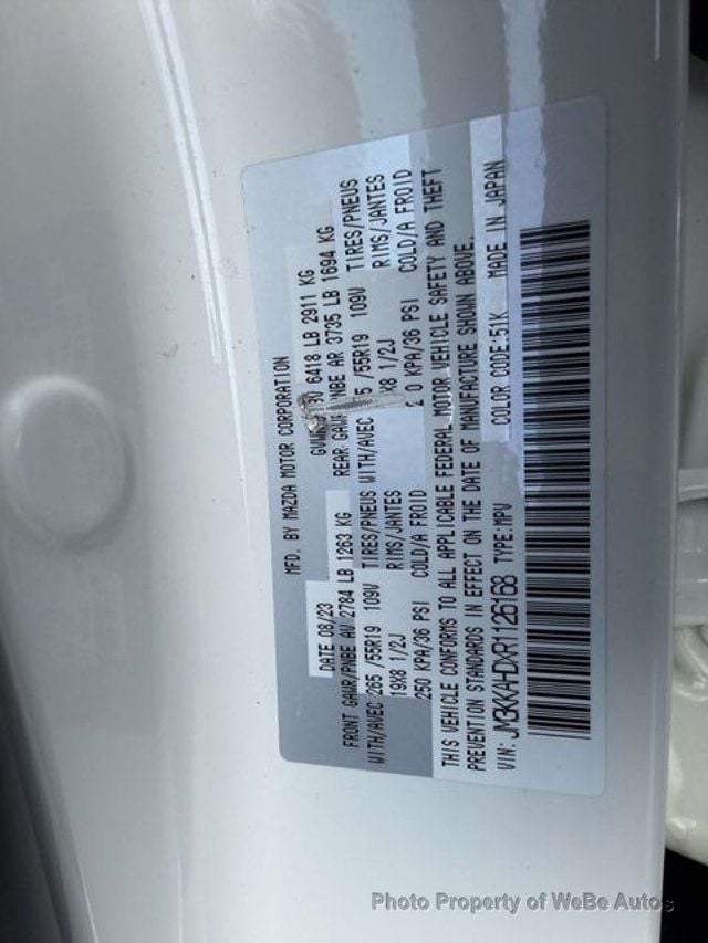 2024 Mazda CX-90 3.3 Turbo Select AWD - 23006993 - 19