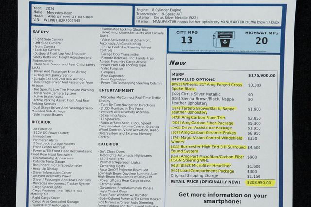 2024 Mercedes-Benz AMG GT AMG GT 63 Coupe - 22967993 - 55