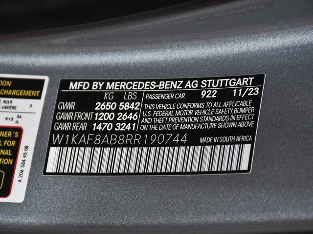 2024 Mercedes-Benz C-Class C 63 S AMG - 22975640 - 19