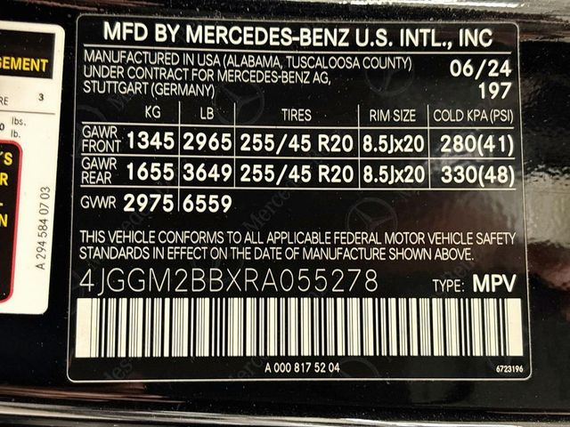 2024 Mercedes-Benz EQE EQE 350+ SUV - 23079806 - 26