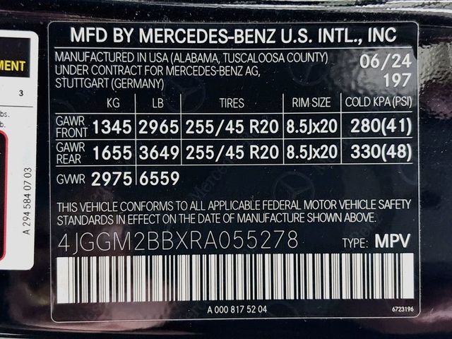 2024 Mercedes-Benz EQE EQE 350+ SUV - 23079806 - 27