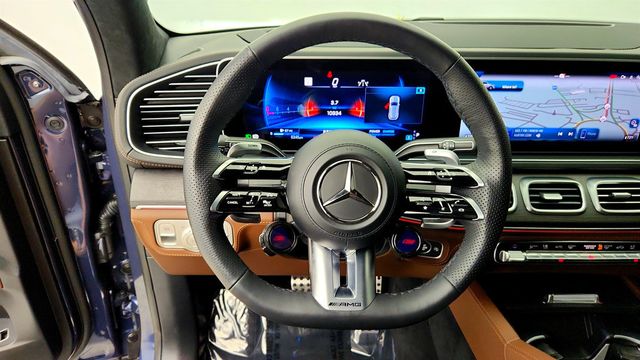 2024 Mercedes-Benz GLE AMG GLE 63 S 4MATIC+ SUV w/ Pano Sunroof & Cognac Nappa Leather - 23079837 - 12