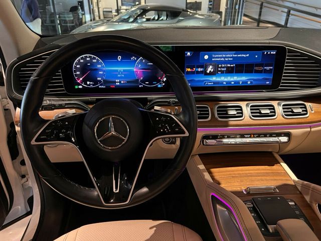 2024 Mercedes-Benz GLS 450/Htd&CldSeats/HtdSteerWheel/NightPkg/AdapCruise/PanoRoof/NAV - 22994673 - 17