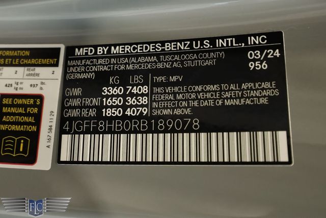 2024 Mercedes-Benz GLS Maybach GLS 600 4MATIC SUV - 22757936 - 45