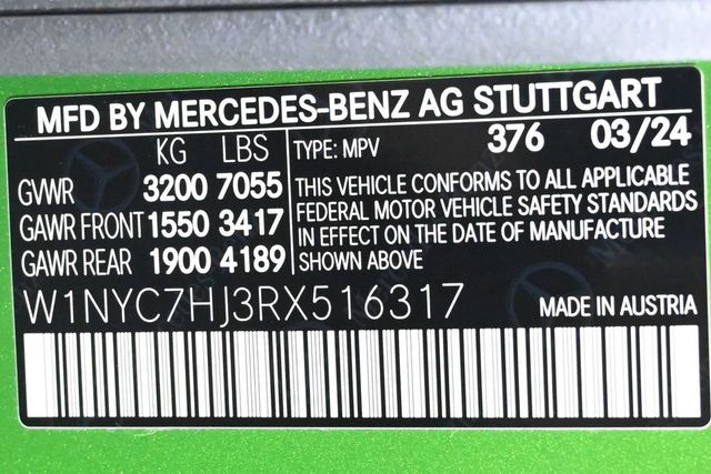 2024 Mercedes-Benz G-Class AMG G 63 4MATIC SUV - 23016770 - 25