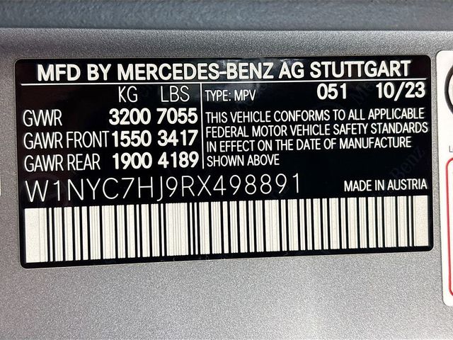 2024 Mercedes-Benz G-Class AMG G 63 4MATIC SUV - 23054281 - 28