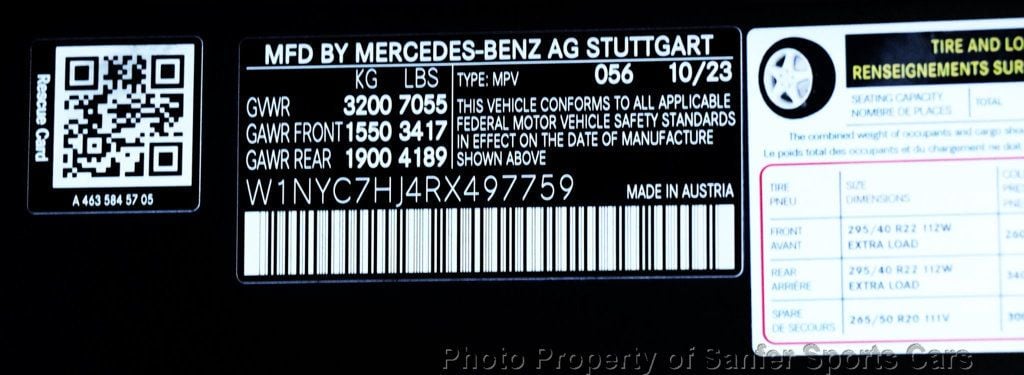 2024 Mercedes-Benz G-Class AMG G 63 4MATIC SUV - 22935252 - 48