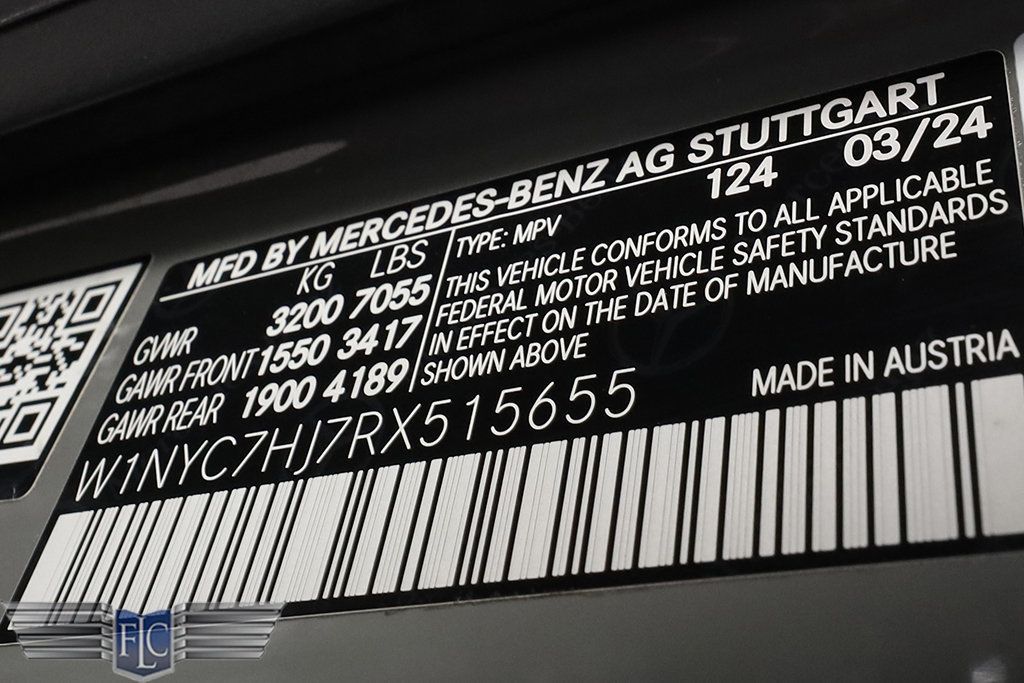 2024 Mercedes-Benz G-Class AMG G 63 4MATIC SUV - 23008448 - 47