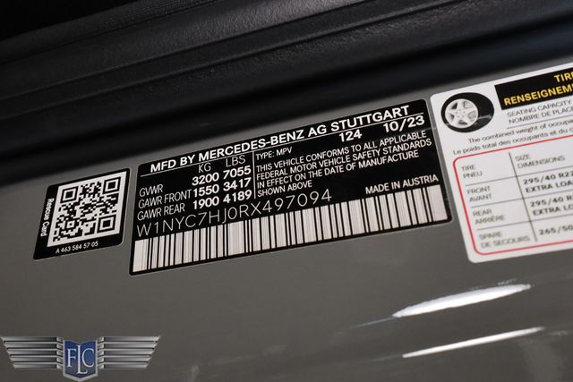 2024 Mercedes-Benz G-Class AMG G 63 4MATIC SUV - 23060498 - 39