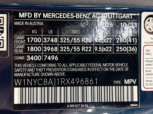 2024 Mercedes-Benz G-Class AMG G 63 4x4 Squared SUV - 22972105 - 34