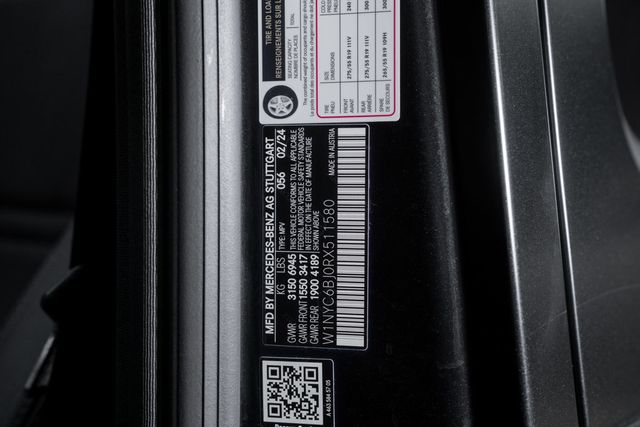 2024 Mercedes-Benz G-Class G 550 4MATIC SUV - 23010762 - 56