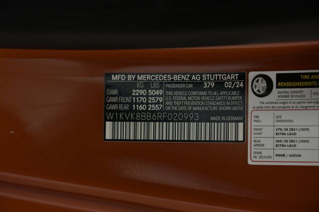 2024 Mercedes-Benz SL AMG SL 63 Roadster - 23074955 - 76