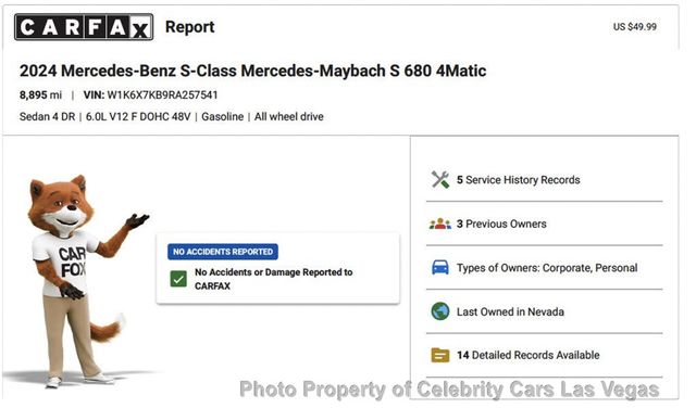 2024 Mercedes-Benz S-Class Maybach S 680 V12 - 23094790 - 11