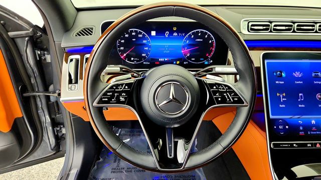 2024 Mercedes-Benz S-Class S 580 4MATIC Sedan w/ Animated LED Logo Projector - 23094760 - 12