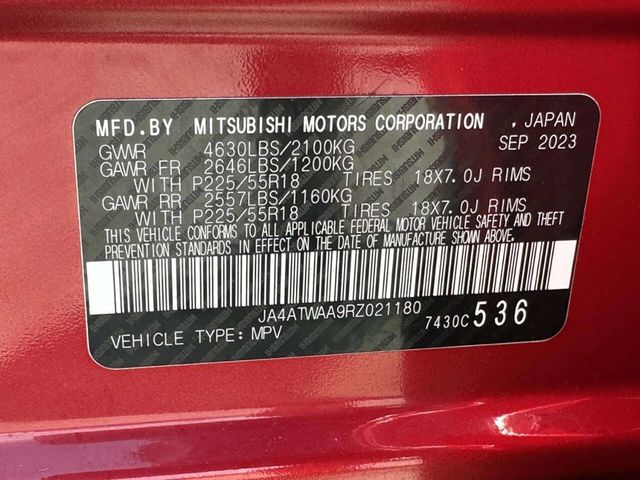 2024 Mitsubishi Eclipse Cross SE S-AWC - 23032533 - 24
