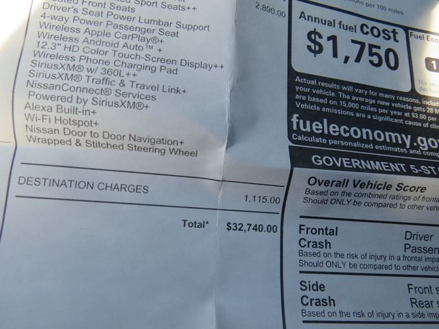 2024 Nissan Altima 2.5 SR Sedan - 22957044 - 20