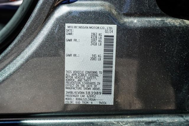 2024 Nissan Altima 2.5 SR Sedan - 22996922 - 43