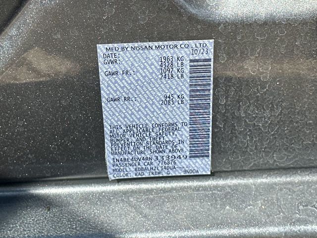 2024 Nissan Altima 2.5 SV Sedan - 23006661 - 21