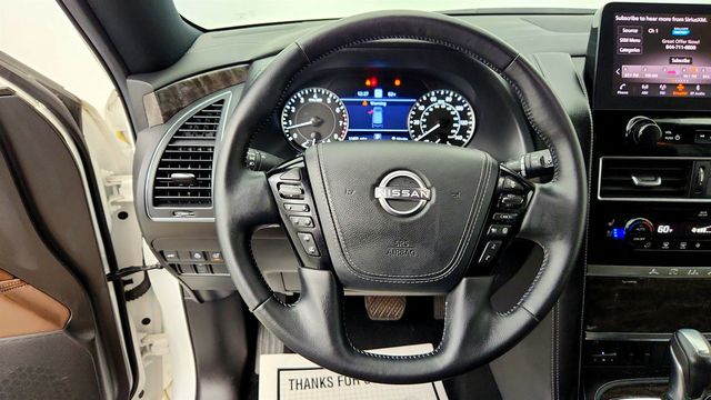 2024 Nissan Armada 4x2 Platinum w/ 2nd Row Captain's Chairs & Cross Bars - 23065750 - 11