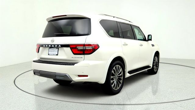 2024 Nissan Armada 4x2 Platinum w/ 2nd Row Captain's Chairs & Cross Bars - 23065750 - 4