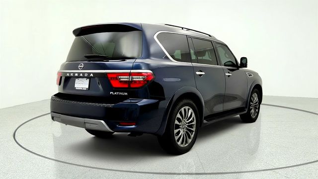 2024 Nissan Armada 4x2 Platinum w/ Captain's Chairs Pkg & Illuminated Kick Plates - 23029241 - 4