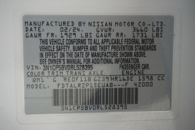 2024 Nissan Kicks S FWD - 23010922 - 24