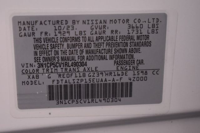 2024 Nissan Kicks SV FWD - 23020115 - 34
