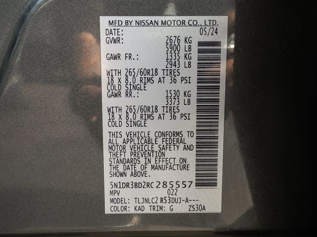 2024 Nissan Pathfinder Rock Creek - 23077791 - 13