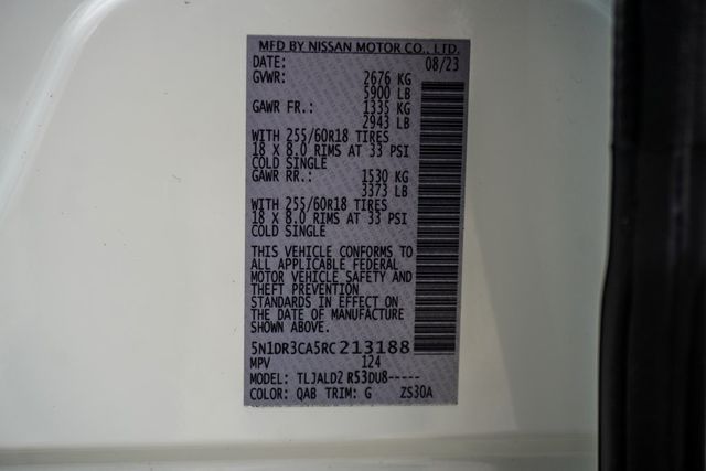 2024 Nissan Pathfinder SL 2WD - 22966193 - 46