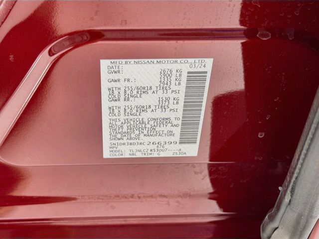 2024 Nissan Pathfinder SV 4WD - 23071310 - 34