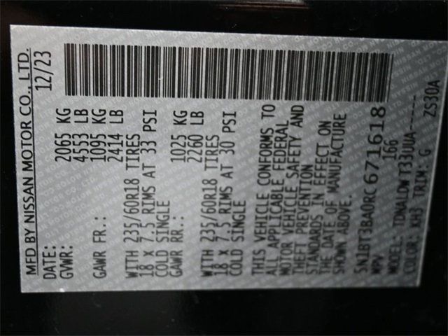 2024 Nissan Rogue FWD SV - 22924830 - 7