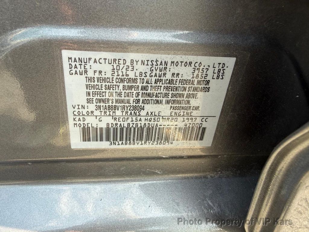 2024 Nissan Sentra S CVT - 22919632 - 17