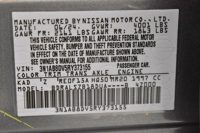 2024 Nissan Sentra SR CVT - 23016571 - 41