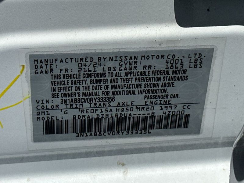 2024 Nissan Sentra SV CVT - 23019449 - 21