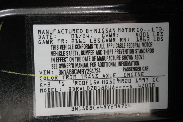 2024 Nissan Sentra SV CVT - 22994932 - 24