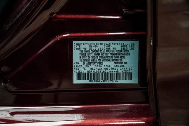 2024 Nissan Sentra SV CVT - 23022389 - 37