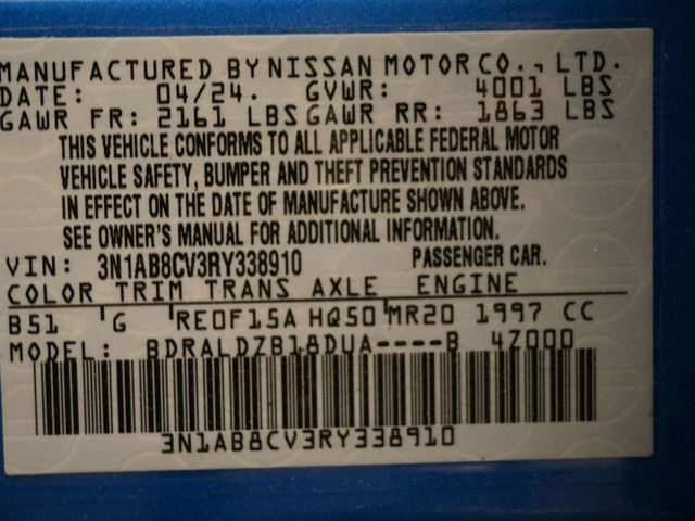 2024 Nissan Sentra SV CVT - 22998366 - 3