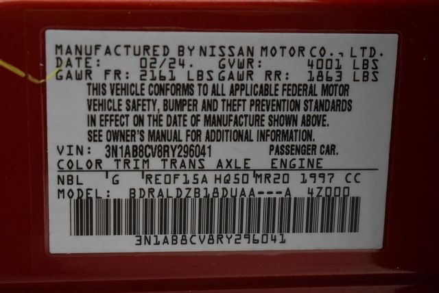 2024 Nissan Sentra SV CVT - 22949861 - 36