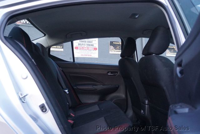 2024 Nissan Versa SR CVT CARPLAY REAR CAMERA BLACK&RED INTERIOR  - 22978533 - 12