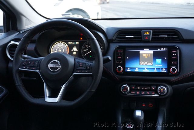 2024 Nissan Versa SR CVT CARPLAY REAR CAMERA BLACK&RED INTERIOR  - 22978533 - 14