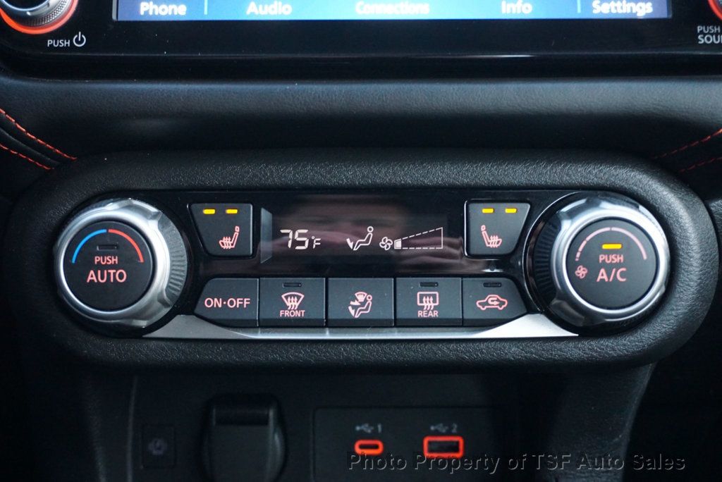 2024 Nissan Versa SR CVT CARPLAY REAR CAMERA BLACK&RED INTERIOR  - 22978533 - 23