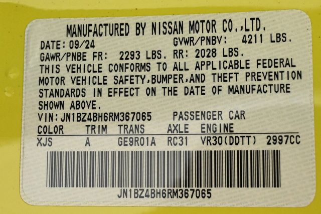 2024 Nissan Z Performance - 22949344 - 25